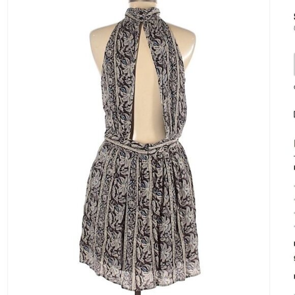 Eternal Sunshine Creations | Open Back Halter Dress Size M/L - Picture 2 of 4